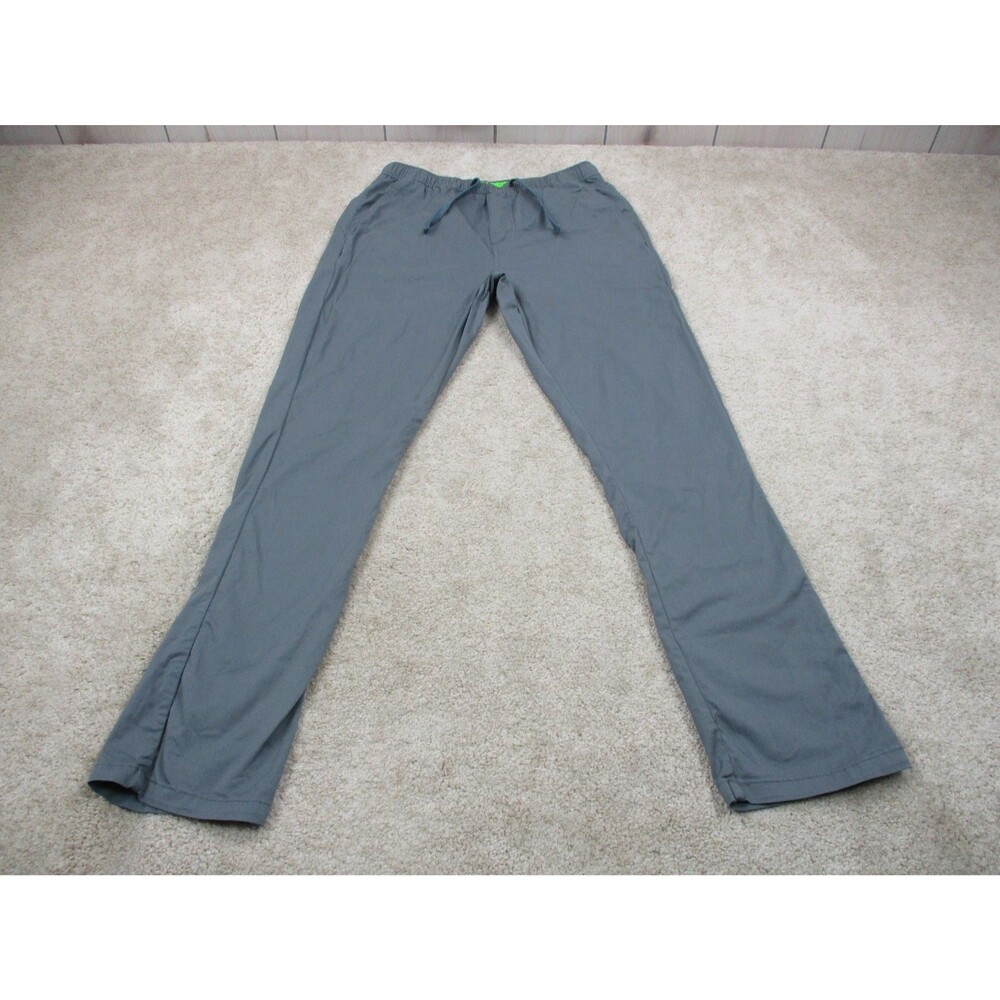 Katin Mens Medium M Stand Pant Blue Stretch Twill Elastic Waist Drawstring